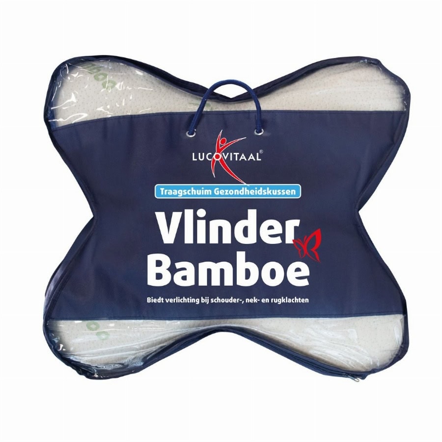 lucovitaal - Bamboe Vlinderkussen 1