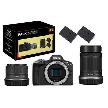 CANON EOS R50 18-45 IS STM 55-210 IS STM PACK