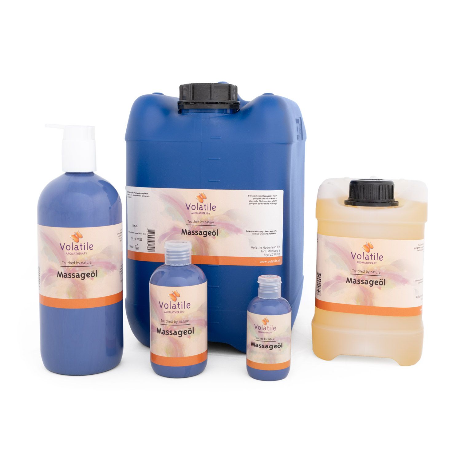 Volatile Massageolie zonnewarmte 250