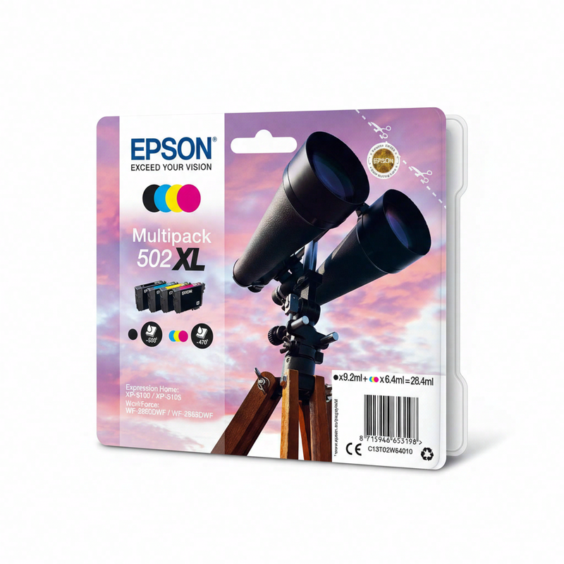 Epson 502XL Cartridges Combo Pack