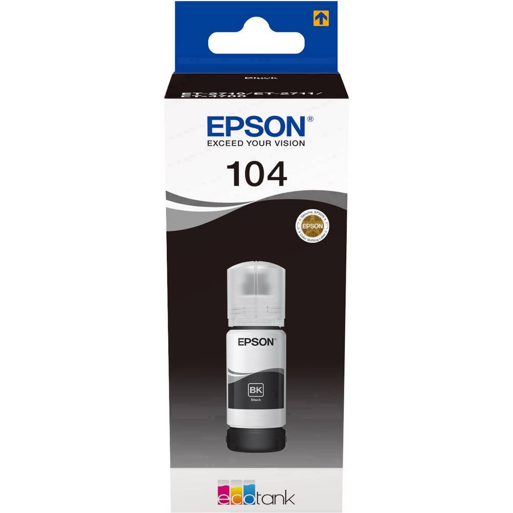 Epson 104 Inktflesje Zwart