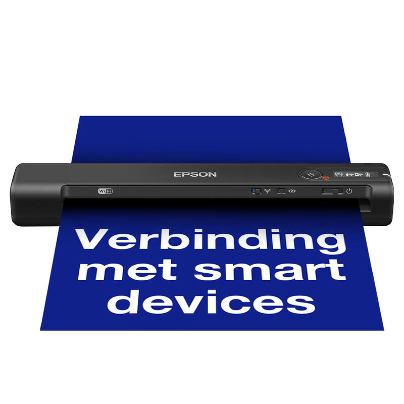 EPSON WorkForce ES-60 W draagbare scanner, 600 x 600 DPI, A4, zwart