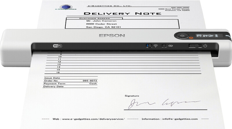 EPSON WorkForce DS-80 W handscanner 600 x 600 DPI A4 wit