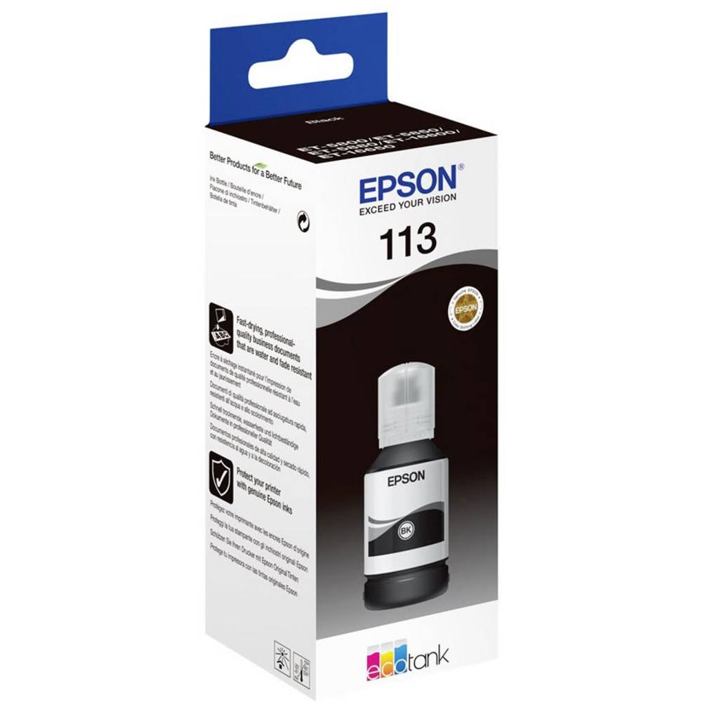 Epson 113 Inktflesje Zwart