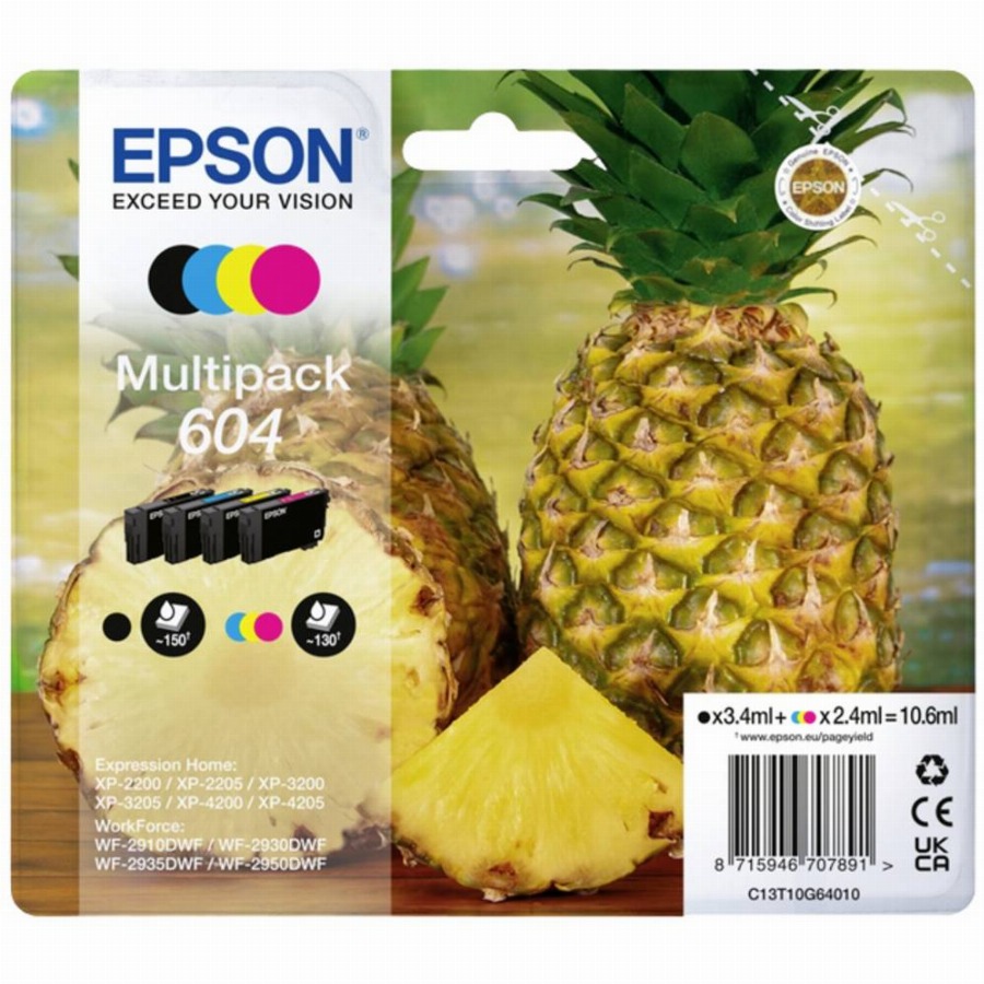 Epson 604 Cartridge Combo Pack