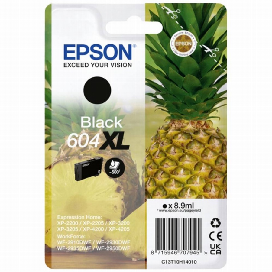 Epson 604XL Cartridge Zwart