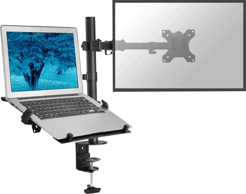 ACT AC8305 Monitorarm 1 Scherm met Laptoparm