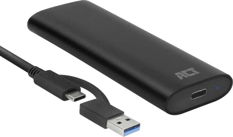 ACT USB-C M.2 NVMe / PCIe SSD Behuizing
