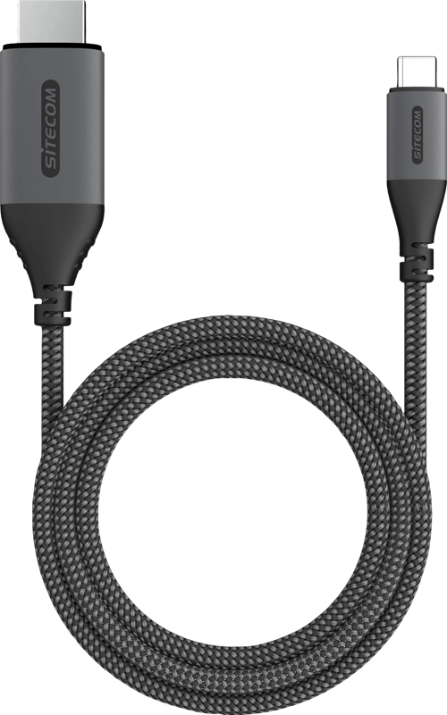 Sitecom USB-C naar HDMI 2.0 Kabel 1,8 meter
