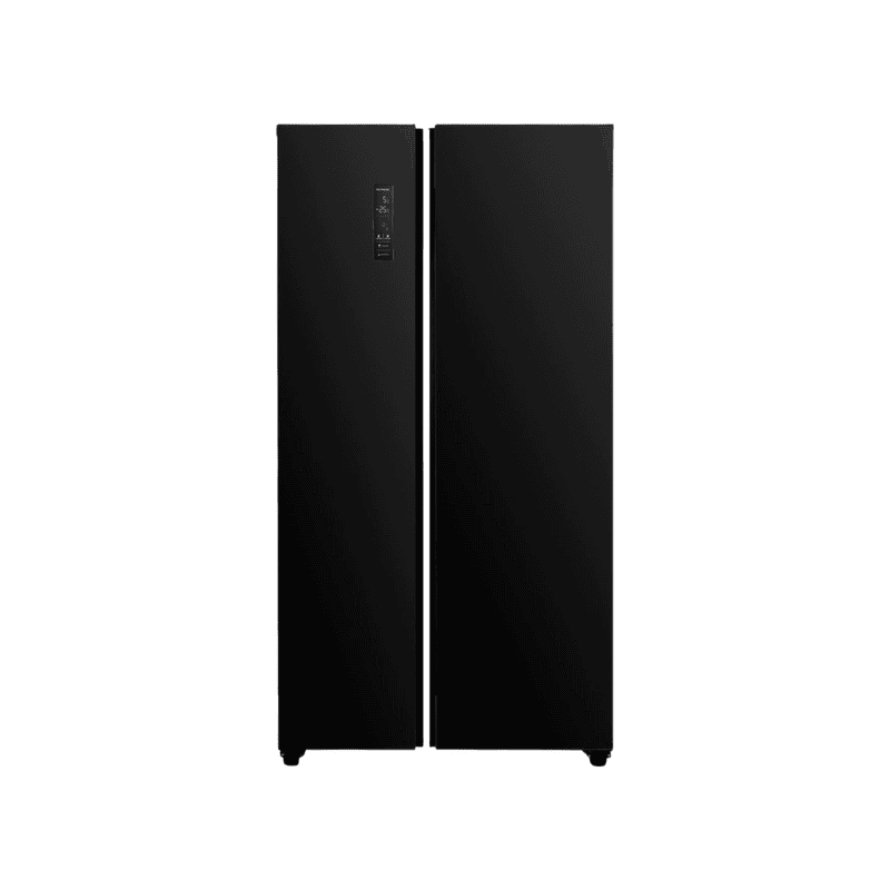 Exquisit SBS236-041EB - Amerikaanse koelkast - Total No Frost - Met Display - 5 Jaar Garantie - 442 Liter - 40 dB - Super Freeze functie - Zwart