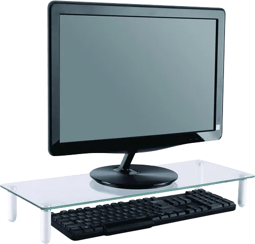 Neomounts by Newstar NSMONITOR10 Monitorstandaard Transparant