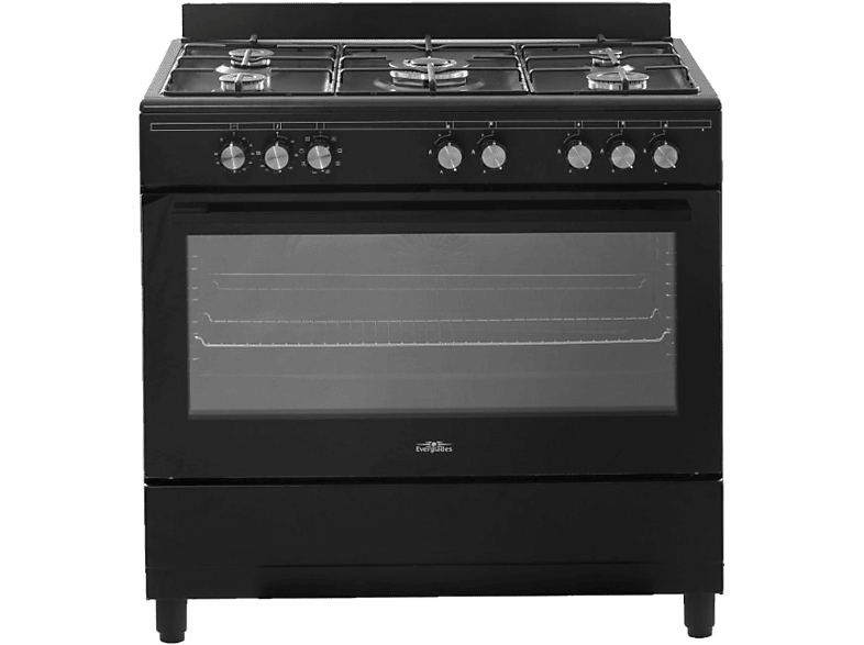 Everglades Evck9010 - Fornuis Gas Breedte 89 Cm