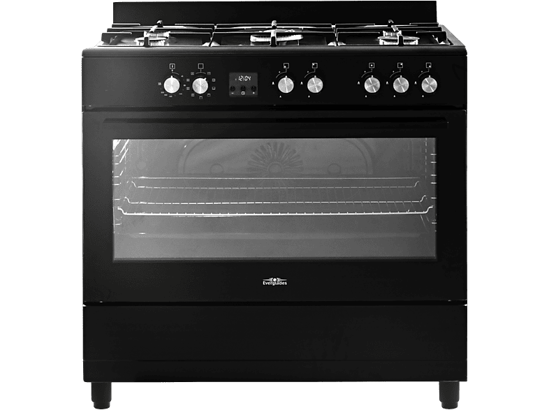 Everglades Evck9020 - Fornuis Gas Breedte 90 Cm