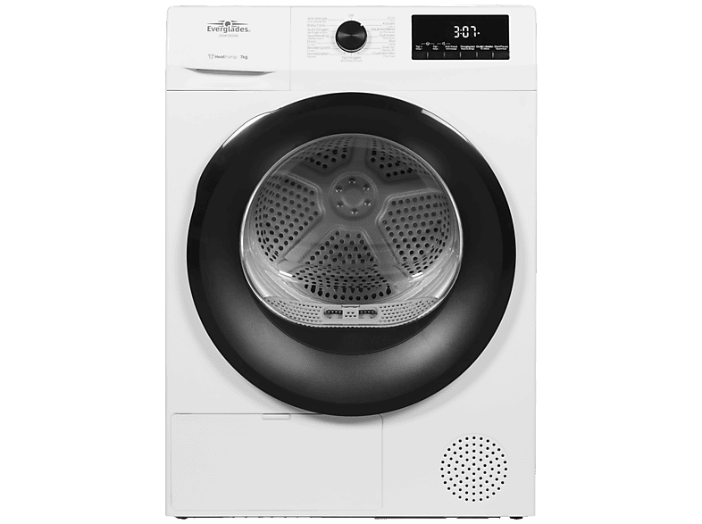Everglades Evhp7055dw - Warmtepompdroger 7 Kg 64 Db(a) Energielabel D