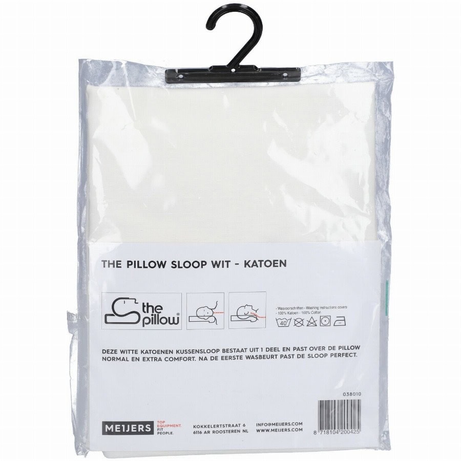 Axamed Hoofdkussen Sloop Katoen 63x36cm 1 Kussen