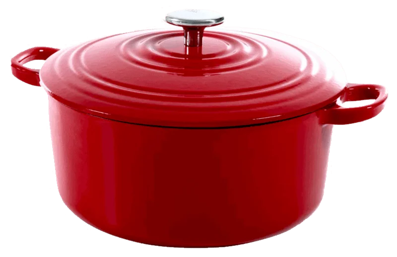 BK Bourgogne Braadpan 24 cm Chili Red