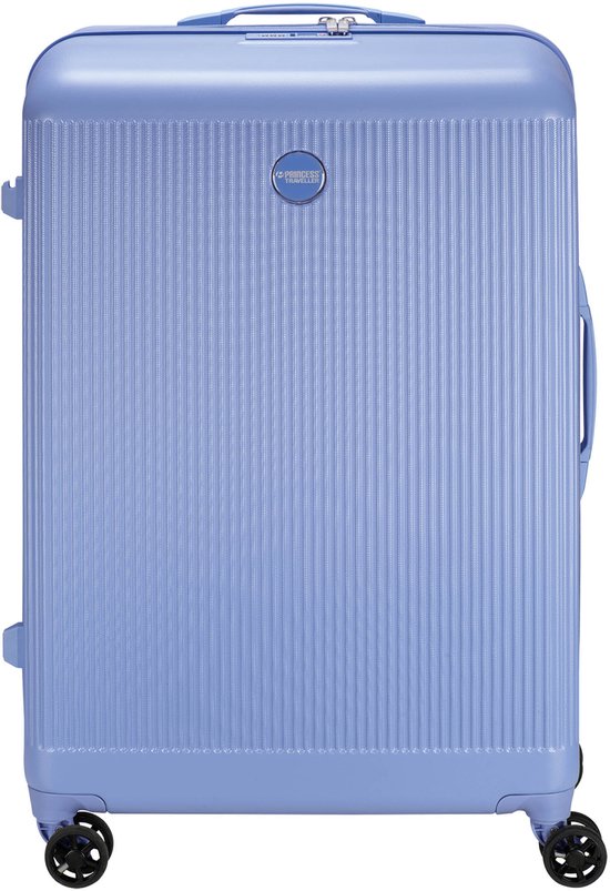 Princess Traveller Oceans – Grote Reiskoffer – Cornflower Blue – TSA-Slot – 98L koffer – 77x52x29 cm – GRS gecertificeerd