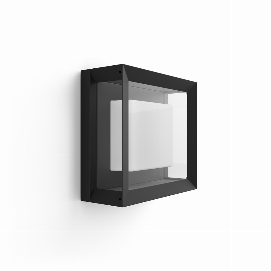 Philips Hue Econic muurlamp White and Color Zwart modern