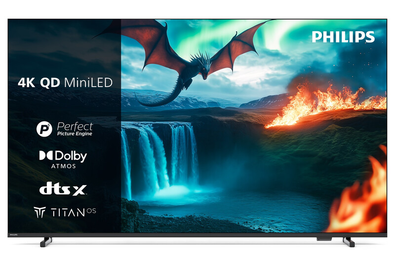 Philips 55MLED810 4K QD Mini-LED TV 55 inch (2025)