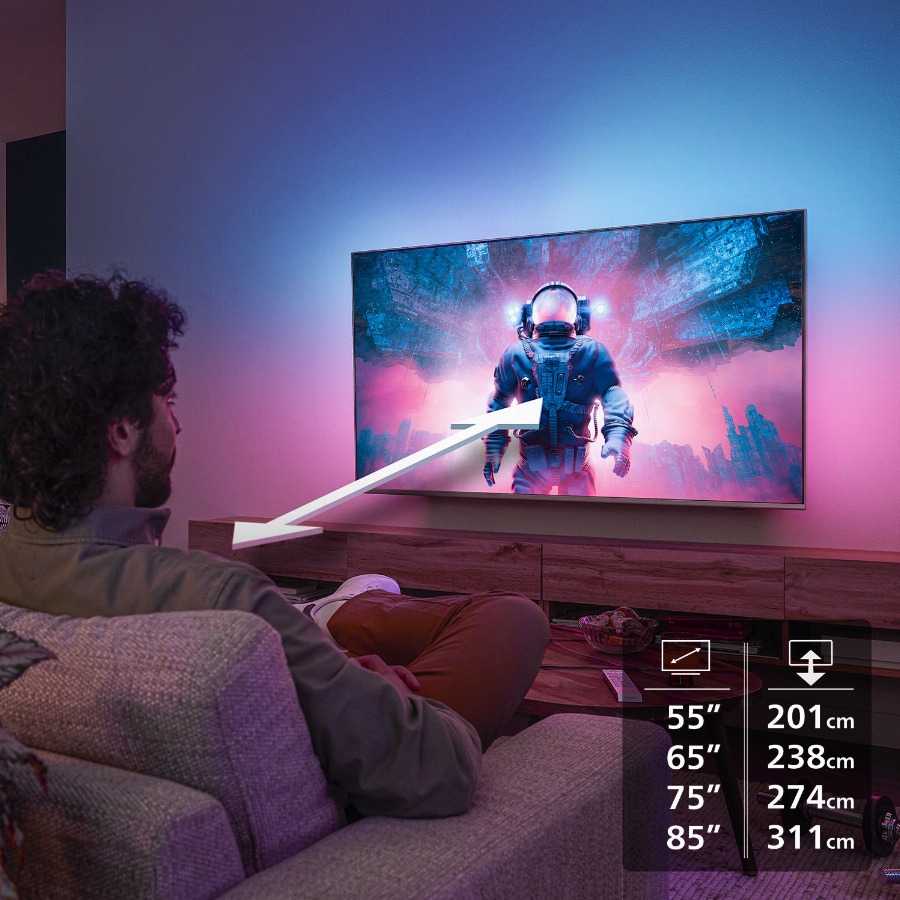 Philips 65MLED910 - 65 inch - 4K QLED - 2026 - Smart TV