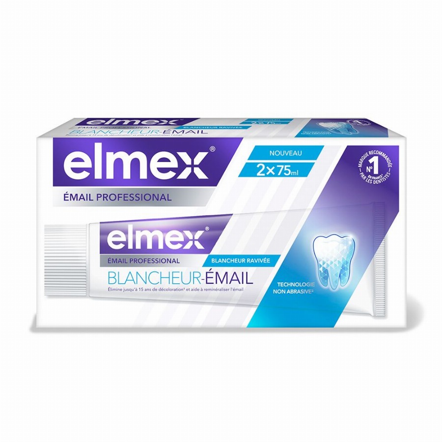 Elmex Glazuur Professional Whitening Duo 150 Tandpasta