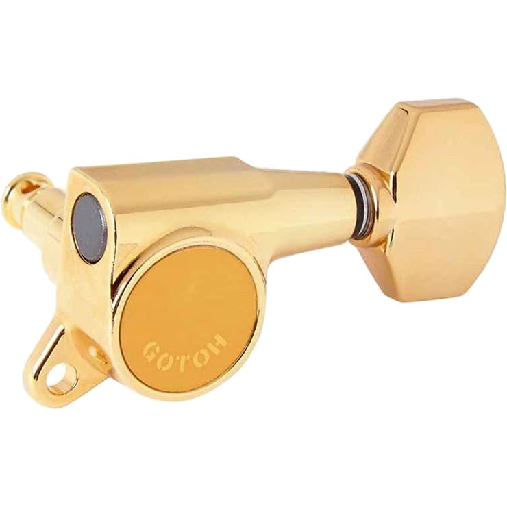 Gotoh SG381 07 Gold stemmechanieken 6-in-line (set van 6 stuks)