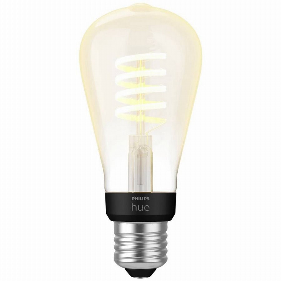 Philips Hue Hue LED-lamp 871951430146700 Energielabel: G (A – G) Hue White Ambiance Einzelpack Edison ST64 Filament 300lm E27 7 W Warmwit tot koudwit