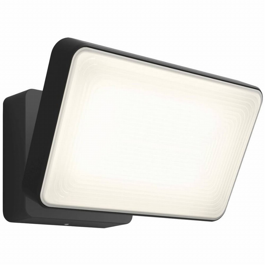 Philips Hue Hue LED-schijnwerper voor buiten 871951438276300 Hue White Welcome Flutlicht schwarz 2300lm LED vast ingebouwd 20.5 W Warmwit