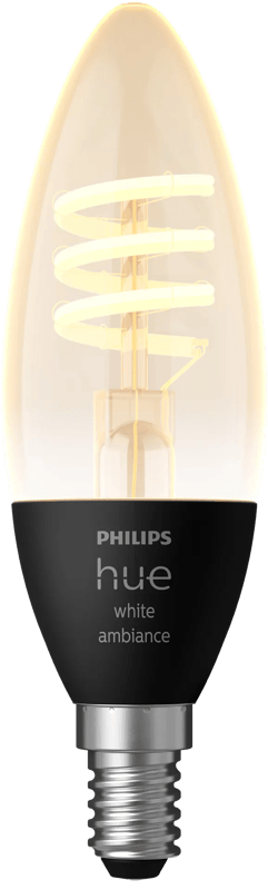 Philips Hue Filamentlamp White Ambiance kaarslamp E14 Losse lamp