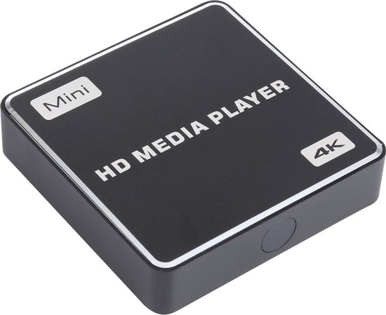 AFINTEK Mini Mediaspeler met Automatisch Afspelen - Geschikt voor Verticale Schermen (Portrait) - Autoplay - 4K Ultra HD Ondersteuning - Ideaal voor Winkels & Horeca - Compact Desi…