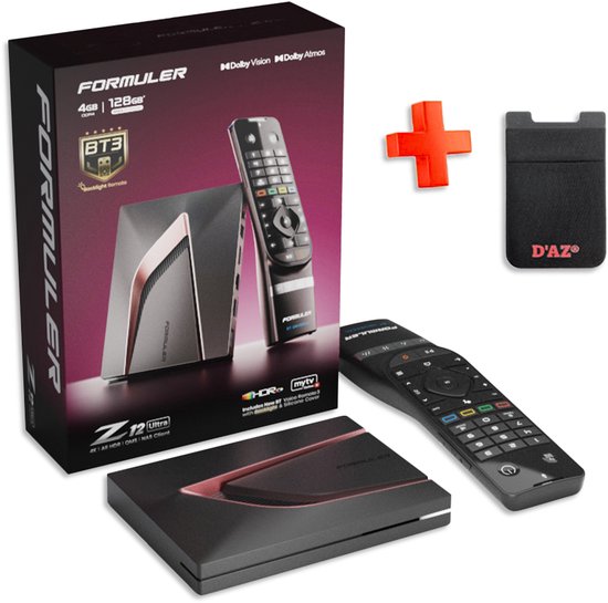 Formuler Z12 Ultra - Ontvanger - Mediaplayer - IPTV Box - Bluetooth