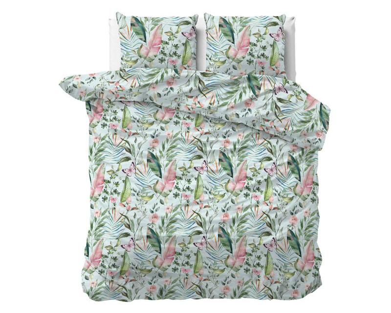 Sleeptime Dekbedovertrekset – 140 x 200/220 + 1 Kussensloop 60 x 70 – Mika