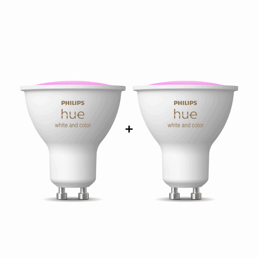 Philips Hue White and Color GU10 2-pack