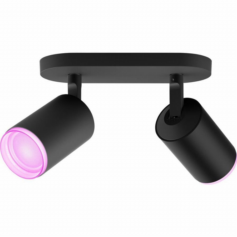 Philips Hue Hue LED-wandspot 929003810001 Energielabel: E (A – G) Fugato GU10 8.4 W Warmwit tot koudwit, RGB