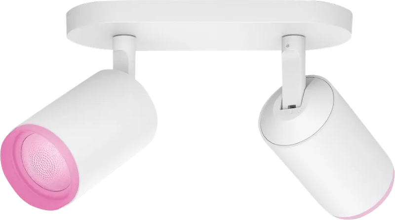 Philips Hue Fugato Opbouwspot White and Color – Wit – 2-spots