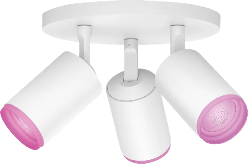 Philips Hue Fugato Opbouwspot White and Color – Wit – 3-spots