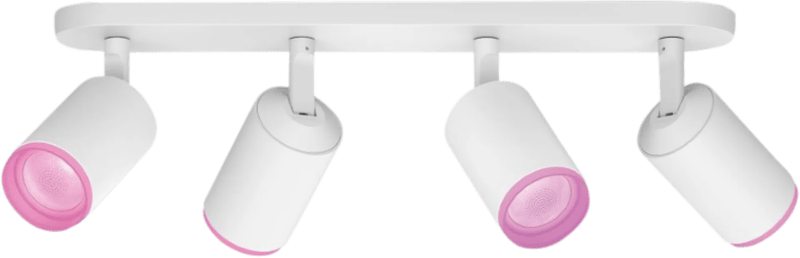 Philips Hue Fugato Opbouwspot White and Color – Wit – 4-spots