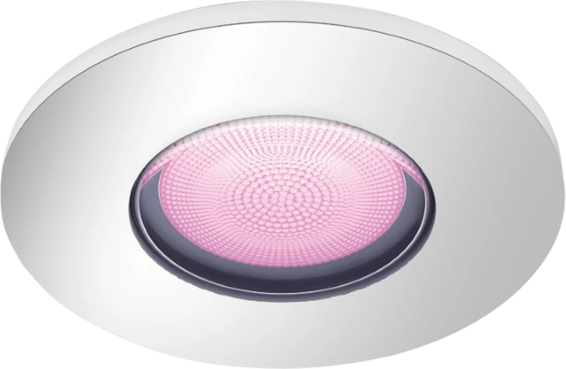 Philips Hue Xamento badkamer inbouwspot White and Color – Chroom – Rond