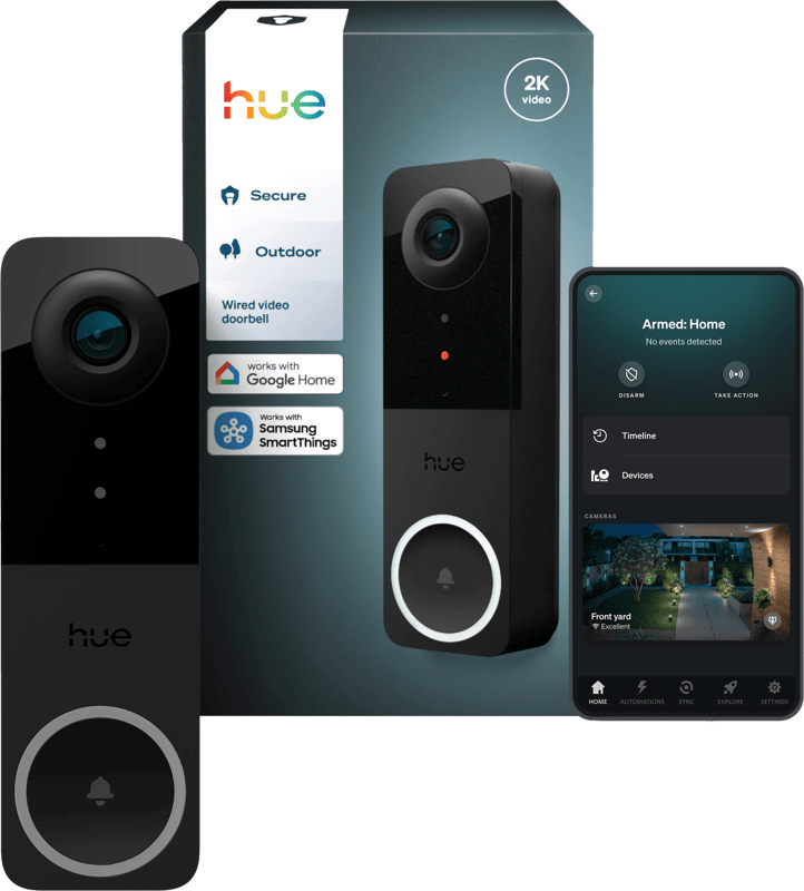 Hue Secure Bedrade Videodeurbel
