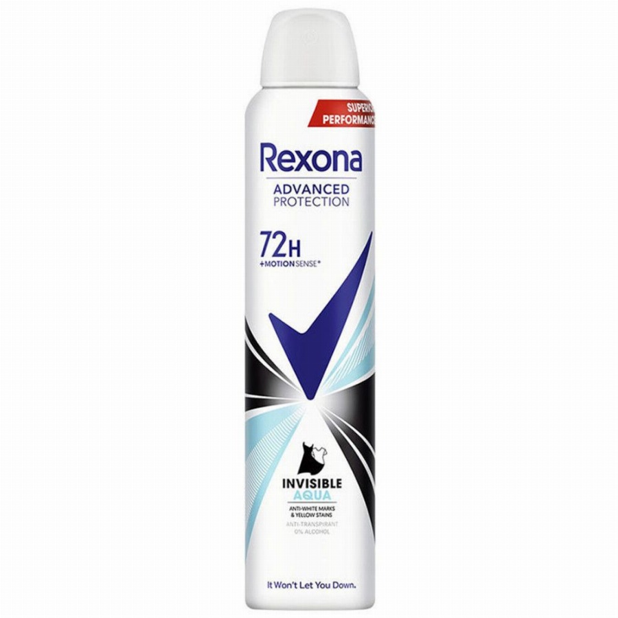 Rexona - Onzichtbare Aqua Spray Deodorant 72u 200