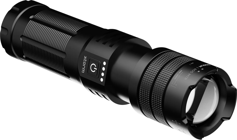 Xtorm Zaklamp Powerbank 10.500 mAh met Snelladen Zwart