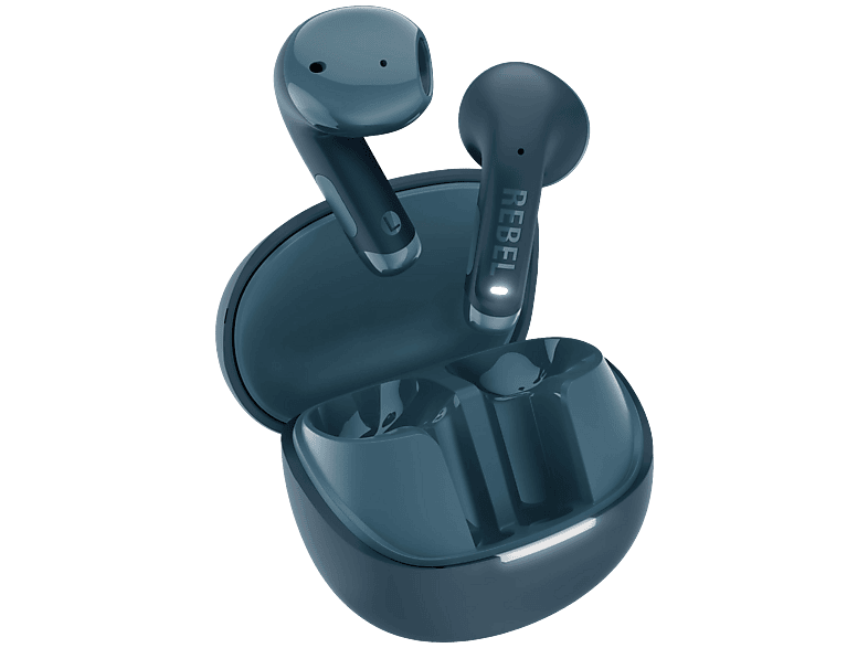 Fresh N Rebel Twins Core 2 Oordopjes Steel Blue In-ear