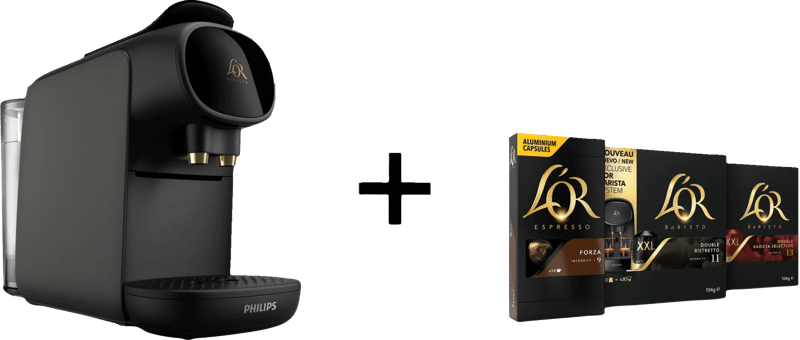 Philips L’OR Barista Sublime LM9012/23 Grijs met koffiecups