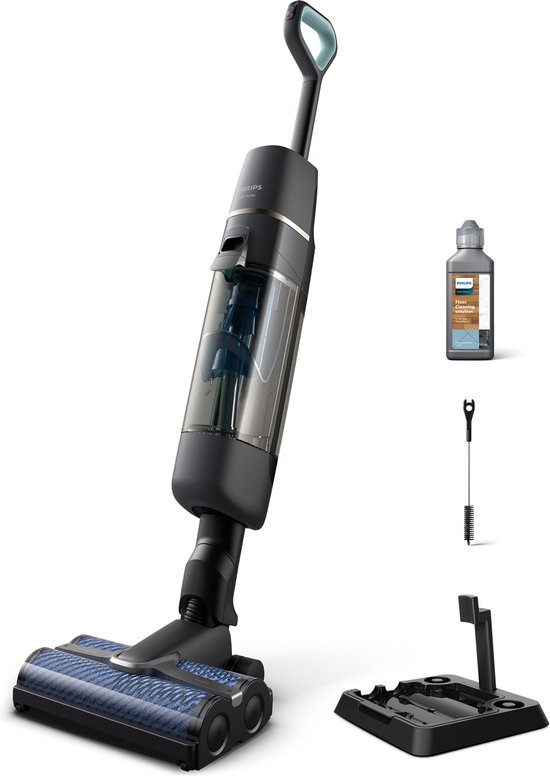Philips XW7110/01 AquaTrio draadloze stofzuiger/dweil, automatische reiniging, voor alle vloeren XW7110/01