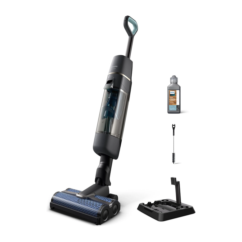 Philips XW7110/01 AquaTrio draadloze stofzuiger/dweil, automatische reiniging, voor alle vloeren XW7110/01
