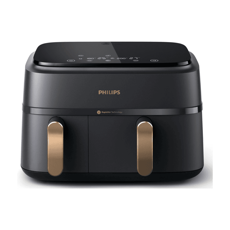 Philips Home NA352/04 Airfryer 9 l 2750 W BPA-vrij, Anti-aanbaklaag Zwart