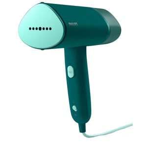 Philips STH3020/70 3000-serie handstomer - 1000 W - 30 s opwarmtijd - Geen strijkplank nodig - Compact ontwerp - Donkergroen