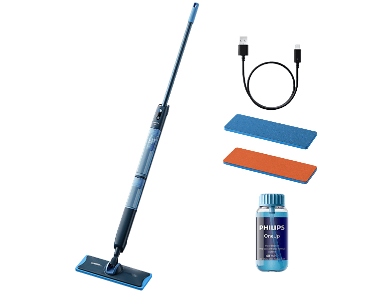 Philips Oneup Xv5113/01 – Steelstofzuiger Blauw