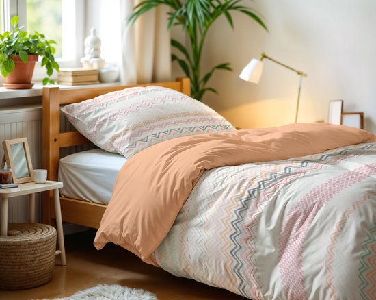 Sleeptime Dekbedovertrek Kinderen Elaya - Single - 140 x 200/220 + 1 x Kussensloop 60 x 70