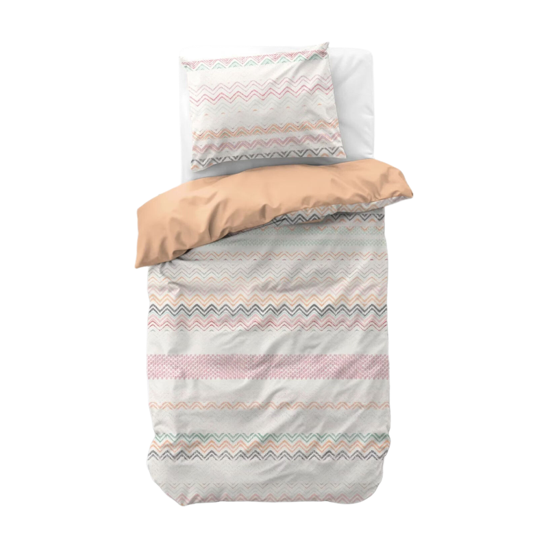 Sleeptime Dekbedovertrek Kinderen Elaya – Single – 140 x 200/220 + 1 x Kussensloop 60 x 70
